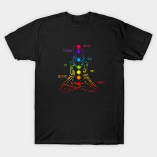 7 Chakra Female - Descriptive Words - BBG 10 T-Shirt